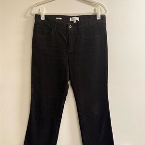 Talbots Dark Brown Petite Corduroy Trousers